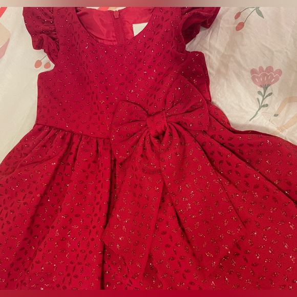 2T red sparkle dress - Picture 2 of 6